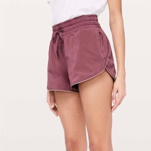 Lululemon Choose a Side Short 3” - Misty Merlot/ Copper Coil